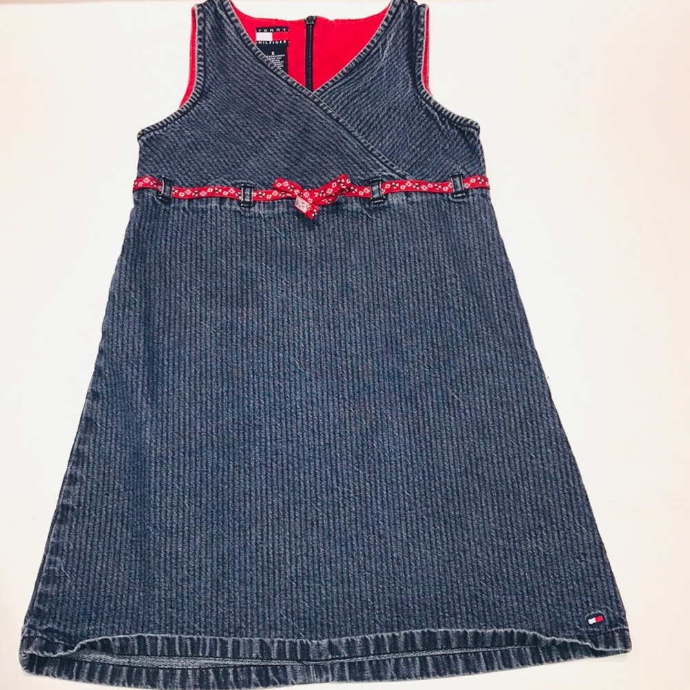 Tommy Hilfiger Girl’s Denim Jean Dress SZ 5